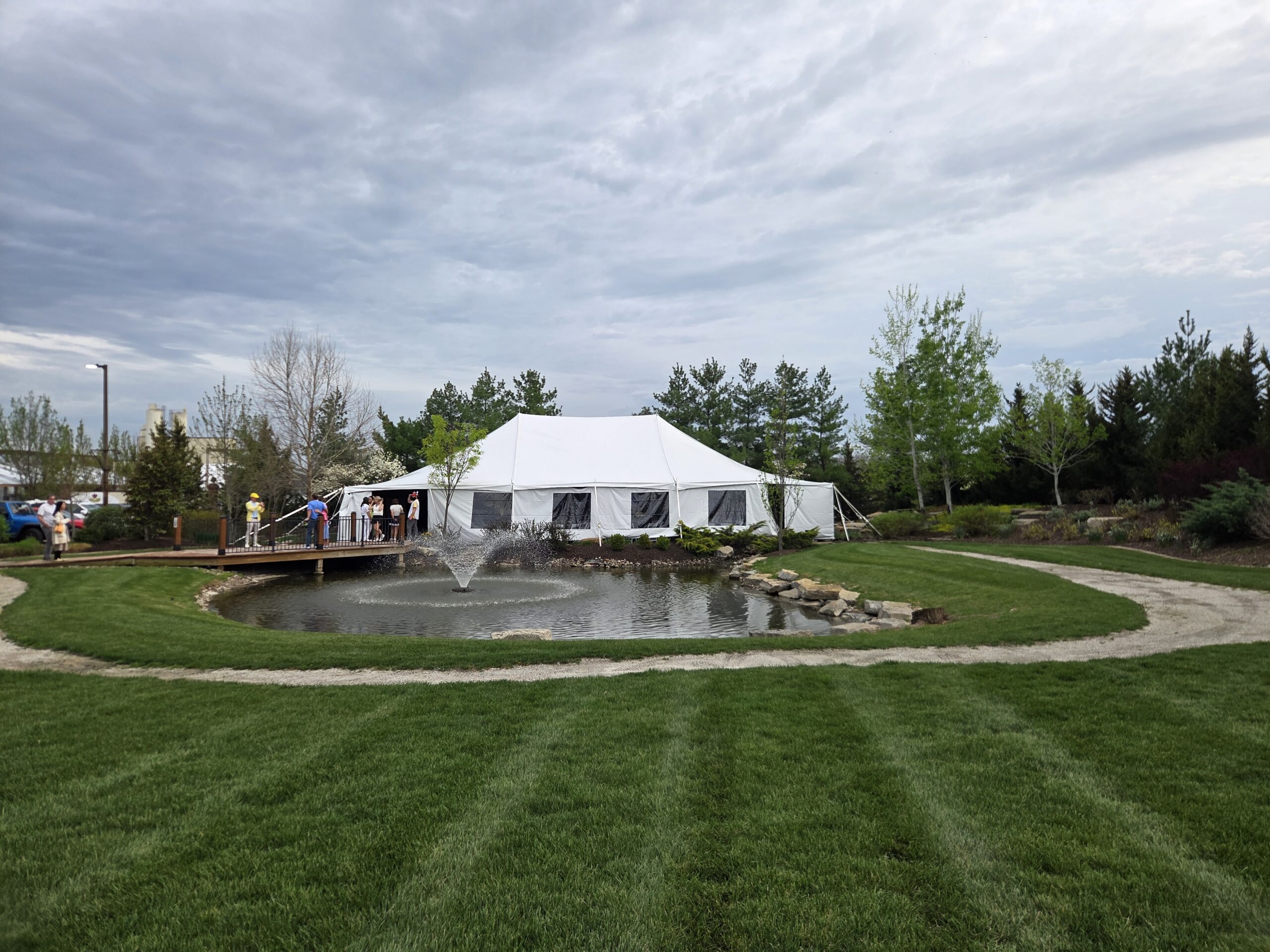 Patio with Tent